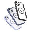 Etui Dux Ducis Skin X Pro na iPhone 15 z MagSafe i klapką - czarne