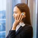 Etui z portfelem Dux Ducis Hivo z blokadą RFID do iPhone 15 Plus - brązowe