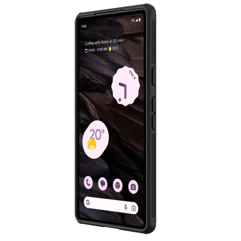 Pancerne etui Google Pixel 7a z osłoną na aparat Nillkin CamShield Pro Case - czarne Pancerne etui Google Pixel 7a z osłoną na aparat Nillkin CamShield Pro Case - czarne