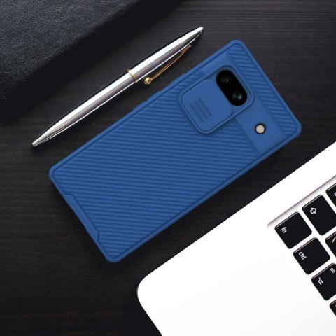 Pancerne etui Google Pixel 7a z osłoną na aparat Nillkin CamShield Pro Case - czarne Pancerne etui Google Pixel 7a z osłoną na aparat Nillkin CamShield Pro Case - czarne