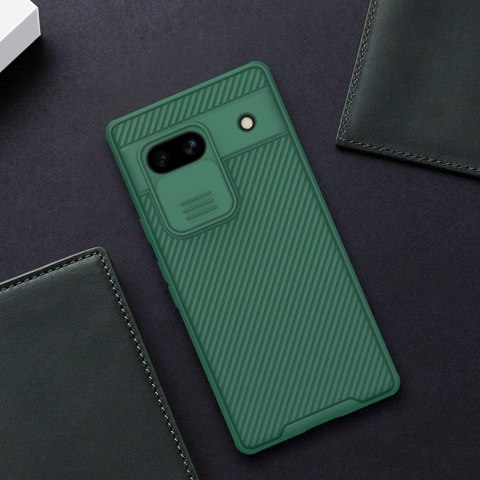 Pancerne etui Google Pixel 7a z osłoną na aparat Nillkin CamShield Pro Case - czarne Pancerne etui Google Pixel 7a z osłoną na aparat Nillkin CamShield Pro Case - czarne