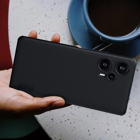 Pancerne etui Xiaomi Redmi Note 12 Turbo / Xiaomi Poco F5 pancerny pokrowiec Nillkin Super Frosted Shield Pro - czarne Pancerne etui Xiaomi Redmi Note 12 Turbo / Xiaomi Poco F5 pancerny pokrowiec Nillkin Super Frosted Shield Pro - czarne