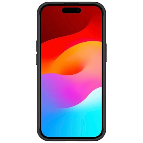 Wzmocnione etui do iPhone 15 Plus Nillkin Super Frosted Shield Pro - czarne Wzmocnione etui do iPhone 15 Plus Nillkin Super Frosted Shield Pro - czarne