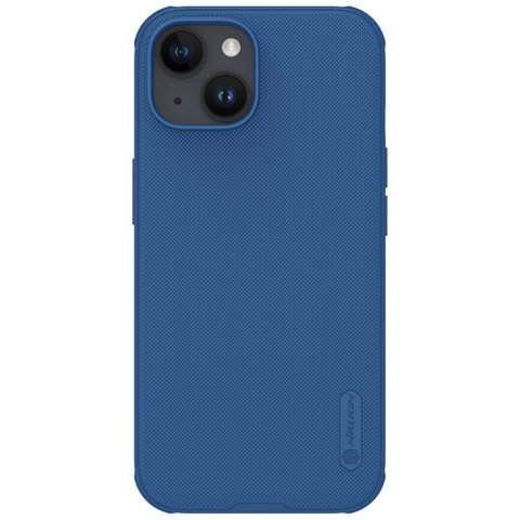 Wzmocnione etui do iPhone 15 Plus Nillkin Super Frosted Shield Pro - niebieskie Wzmocnione etui do iPhone 15 Plus Nillkin Super Frosted Shield Pro - niebieskie