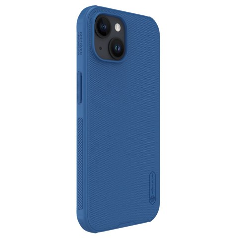 Wzmocnione etui do iPhone 15 Plus Nillkin Super Frosted Shield Pro - niebieskie Wzmocnione etui do iPhone 15 Plus Nillkin Super Frosted Shield Pro - niebieskie