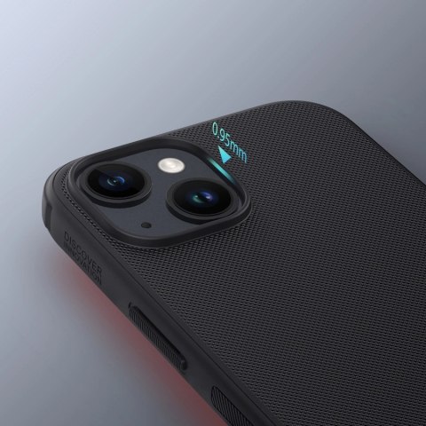Wzmocnione etui do iPhone 15 Plus Nillkin Super Frosted Shield Pro - niebieskie Wzmocnione etui do iPhone 15 Plus Nillkin Super Frosted Shield Pro - niebieskie