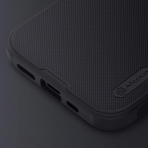 Wzmocnione etui do iPhone 15 Plus Nillkin Super Frosted Shield Pro - niebieskie Wzmocnione etui do iPhone 15 Plus Nillkin Super Frosted Shield Pro - niebieskie