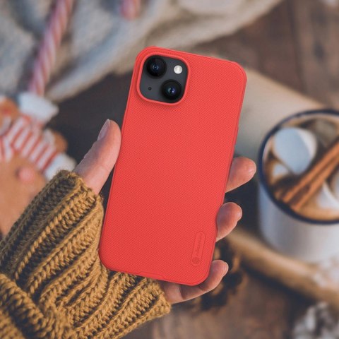 Wzmocnione etui do iPhone 15 Plus Nillkin Super Frosted Shield Pro - niebieskie Wzmocnione etui do iPhone 15 Plus Nillkin Super Frosted Shield Pro - niebieskie