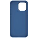 Wzmocnione etui do iPhone 15 Pro Max Nillkin Super Frosted Shield Pro - niebieskie