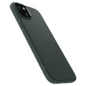 Etui Spigen Liquid Air na iPhone 15 Plus - ciemnozielone
