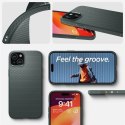 Etui Spigen Liquid Air na iPhone 15 Plus - ciemnozielone