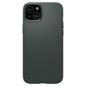 Etui Spigen Liquid Air na iPhone 15 Plus - ciemnozielone