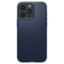 Etui Spigen Liquid Air na iPhone 15 Pro Max - niebieskie