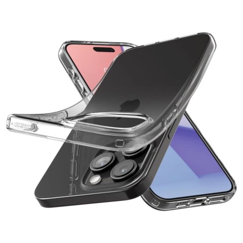 Etui Spigen Liquid Crystal na iPhone 15 Pro Max - przezroczyste Etui Spigen Liquid Crystal na iPhone 15 Pro Max - przezroczyste