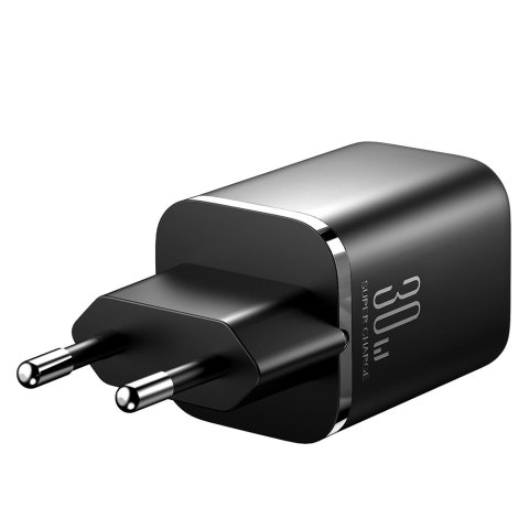 Ładowarka sieciowa Joyroom JR-TCF07EU Speed Series 30W USB-C PD/QC/AFC/FCP - czarna Ładowarka sieciowa Joyroom JR-TCF07EU Speed Series 30W USB-C PD/QC/AFC/FCP - czarna