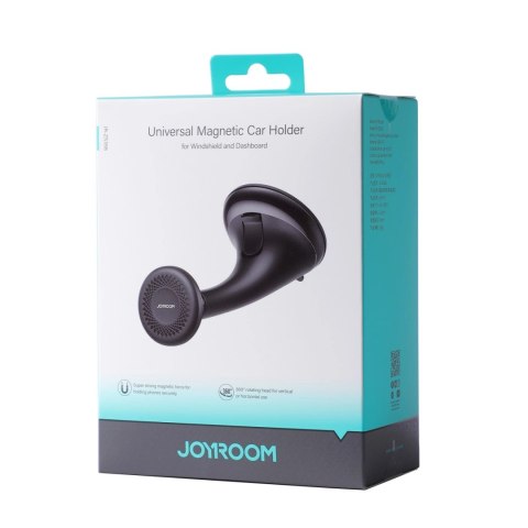 Uchwyt magnetyczny samochodowy Joyroom JR-ZS356 uniwersalny do telefonu na kokpit / szybę - czarny Uchwyt magnetyczny samochodowy Joyroom JR-ZS356 uniwersalny do telefonu na kokpit / szybę - czarny