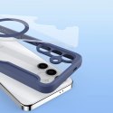 Etui Dux Ducis Skin X Pro na Samsung Galaxy S24 z MagSafe i klapką - niebieskie