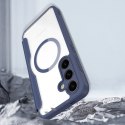 Etui Dux Ducis Skin X Pro na Samsung Galaxy S24 z MagSafe i klapką - niebieskie