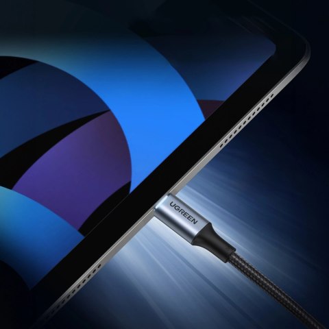 Kabel Ugreen US316 USB-C / USB-C 480Mb/s 5A 0.5m - szary Kabel Ugreen US316 USB-C / USB-C 480Mb/s 5A 0.5m - szary