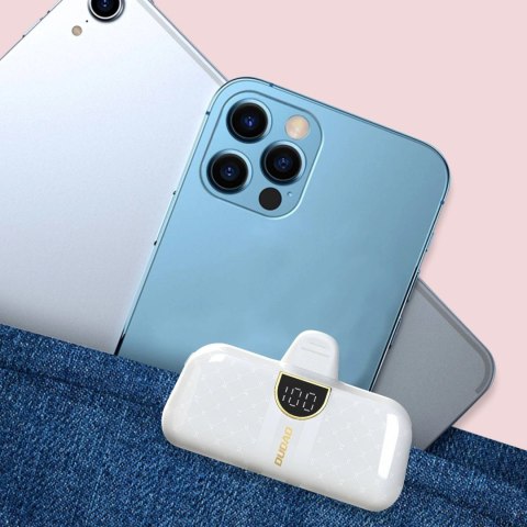 Powerbank Dudao K20SC 5000mAh mini 2x USB-C - biały Powerbank Dudao K20SC 5000mAh mini 2x USB-C - biały