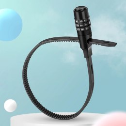 Zapięcie rowerowe Rockbros 3240001001 na szyfr 0,5m - czarne