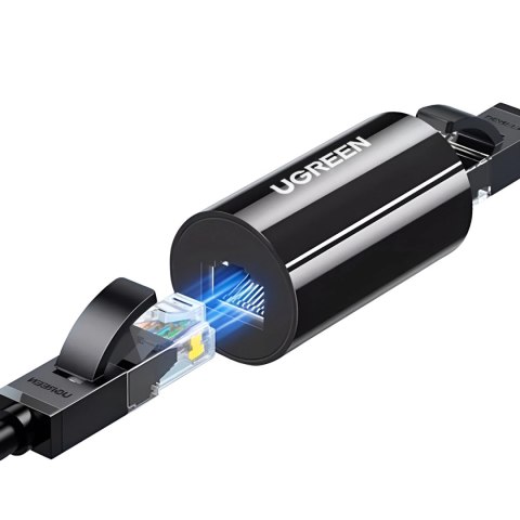 Złączka NW116 do kabli sieciowych skrętki RJ45 Cat. 5e/6 do 100m 1Gb/s - czarna Złączka NW116 do kabli sieciowych skrętki RJ45 Cat. 5e/6 do 100m 1Gb/s - czarna