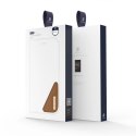 Etui Dux Ducis Hivo z klapką i blokadą RFID do Samsung Galaxy S24+ - brązowe