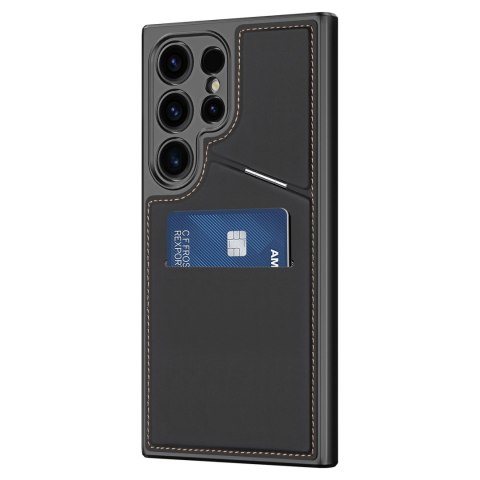 Etui Dux Ducis Rafi ll Mag do Samsung Galaxy S24 Ultra - czarne Etui Dux Ducis Rafi ll Mag do Samsung Galaxy S24 Ultra - czarne