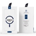 Etui Dux Ducis Skin X Pro na Samsung Galaxy S24 z MagSafe, klapką i podstawką - niebieskie