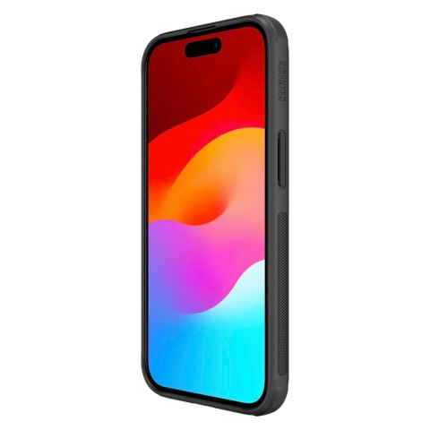 Etui Nillkin Super Frosted Shield Pro Magnetic Case na iPhone 15 - czarne Etui Nillkin Super Frosted Shield Pro Magnetic Case na iPhone 15 - czarne