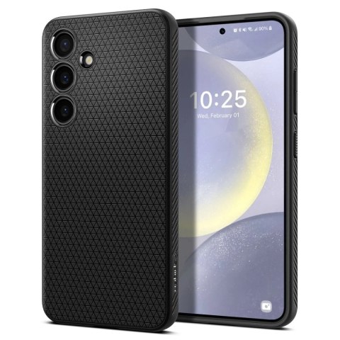 Etui Spigen Liquid Air na Samsung Galaxy S24+ - czarny mat Etui Spigen Liquid Air na Samsung Galaxy S24+ - czarny mat