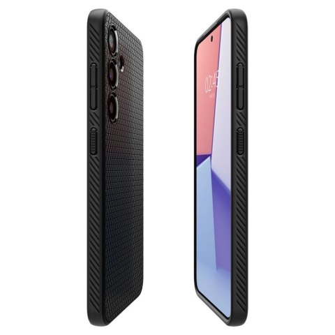 Etui Spigen Liquid Air na Samsung Galaxy S24+ - czarny mat Etui Spigen Liquid Air na Samsung Galaxy S24+ - czarny mat