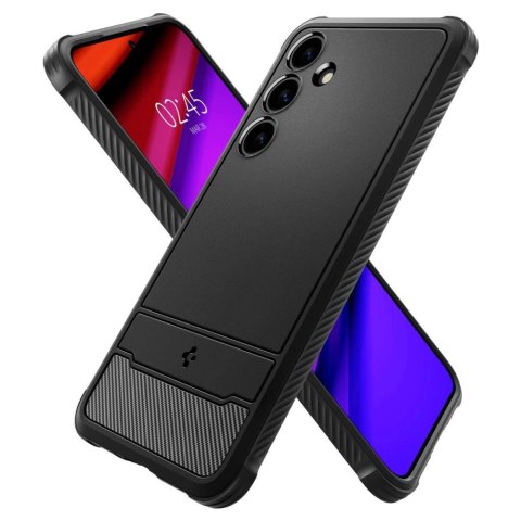 Etui Spigen Rugged Armor na Samsung Galaxy S24+ - czarny mat Etui Spigen Rugged Armor na Samsung Galaxy S24+ - czarny mat