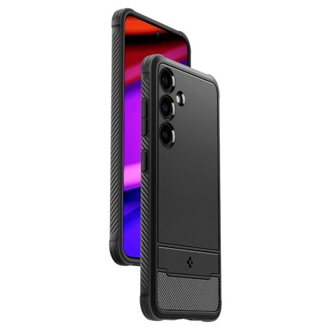 Etui Spigen Rugged Armor na Samsung Galaxy S24+ - czarny mat Etui Spigen Rugged Armor na Samsung Galaxy S24+ - czarny mat