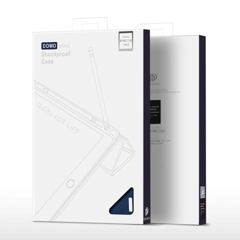 Etui Dux Ducis Domo z klapką i smart sleep na iPad 7 / 8 / 9 10.2'' - niebieskie Etui Dux Ducis Domo z klapką i smart sleep na iPad 7 / 8 / 9 10.2'' - niebieskie