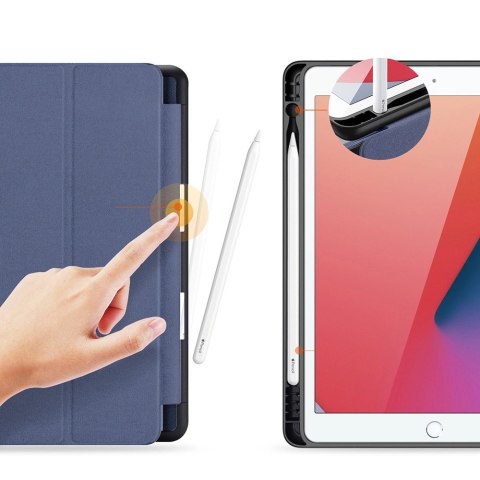 Etui Dux Ducis Domo z klapką i smart sleep na iPad 7 / 8 / 9 10.2'' - niebieskie Etui Dux Ducis Domo z klapką i smart sleep na iPad 7 / 8 / 9 10.2'' - niebieskie
