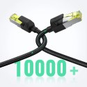 Kabel Ugreen NW150 80425 Ethernet RJ45 Cat 7 10Gbps 5m - czarny