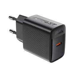 Ładowarka Acefast A104 sieciowa GaN USB-C PD SFC 25W - czarna