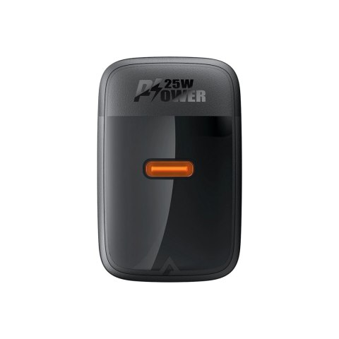 Ładowarka Acefast A104 sieciowa GaN USB-C PD SFC 25W - czarna Ładowarka Acefast A104 sieciowa GaN USB-C PD SFC 25W - czarna