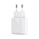 Ładowarka Joyroom JR-TCF24 sieciowa USB-C PD 30W QC SFC - biała + kabel USB-C 1m