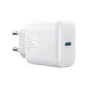 Ładowarka Joyroom JR-TCF24 sieciowa USB-C PD 30W QC SFC - biała + kabel USB-C 1m