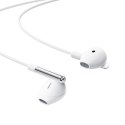 Słuchawki Acefast L3 przewodowe USB-C z mikrofonem - białe