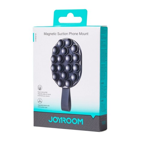 Uchwyt Joyroom JR-ZS393-S magnetyczny z przyssawkami na telefon 4.7-7" - czarno-pomarańczowy Uchwyt Joyroom JR-ZS393-S magnetyczny z przyssawkami na telefon 4.7-7" - czarno-pomarańczowy