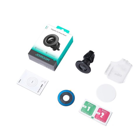 Uchwyt Joyroom JR-ZS406 samochodowy magnetyczny na kratkę nawiewu - czarny Uchwyt Joyroom JR-ZS406 samochodowy magnetyczny na kratkę nawiewu - czarny