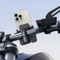 Uchwyt na telefon Baseus GoTrip na rower, hulajnogę, skuter - czarny