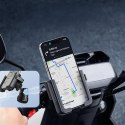 Uchwyt na telefon Baseus GoTrip na rower, hulajnogę, skuter - czarny