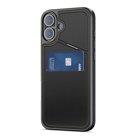 Etui Dux Ducis Rafi II Mag z MagSafe na iPhone 16 - czarne Etui Dux Ducis Rafi II Mag z MagSafe na iPhone 16 - czarne
