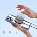 Etui Dux Ducis Skin X Pro na iPhone 16 Pro Max z MagSafe i klapką - niebieskie