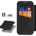 Etui Dux Ducis Skin X Pro na iPhone 16 z MagSafe i klapką - czarne