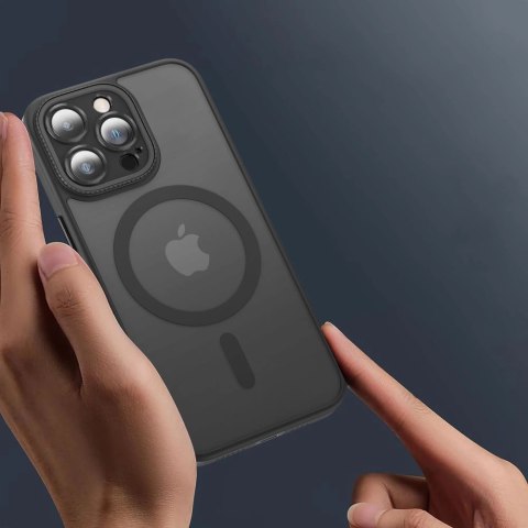 Etui Tech-Protect MagMat Cam+ MagSafe na iPhone 15 - czarny mat Etui Tech-Protect MagMat Cam+ MagSafe na iPhone 15 - czarny mat